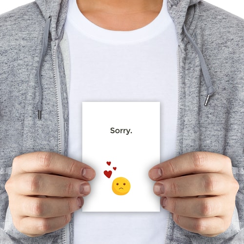 Sorry. - normaal