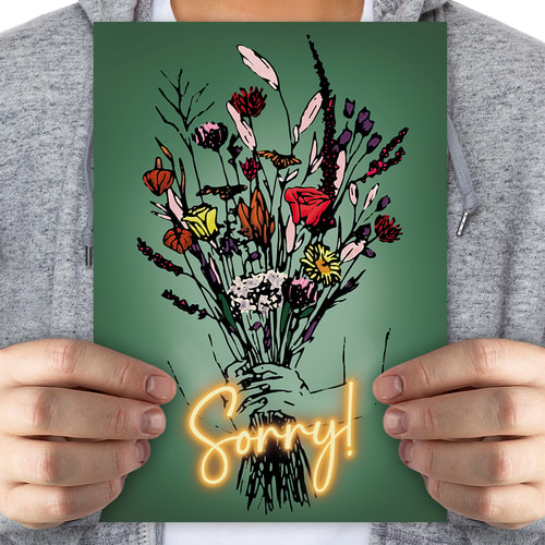 Sorry! Bloemetje - mega