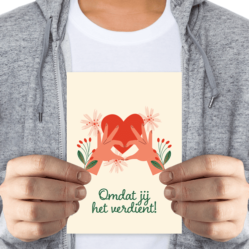 Omdat jij het verdient - groot