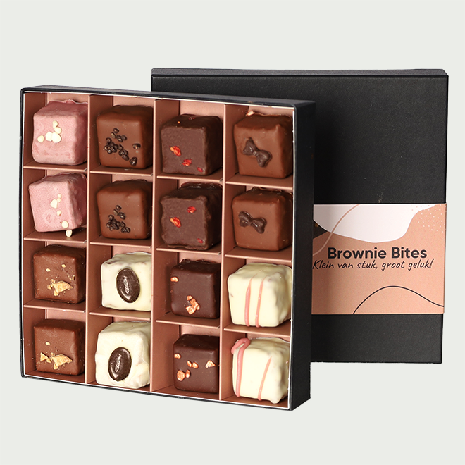 Brownie bites - Taart bestellen en bezorgen - Toptaarten