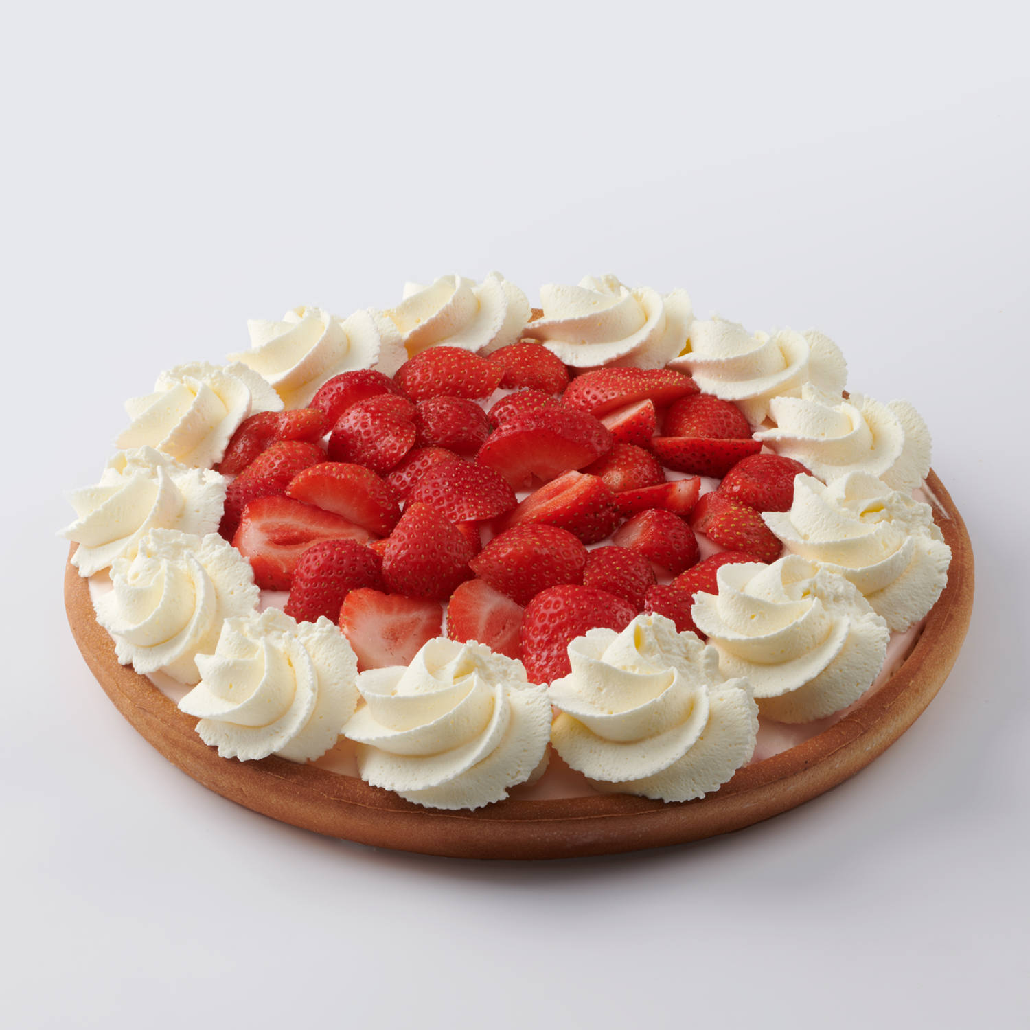Verse aardbeienvlaai - 12 personen  - Taart bestellen en bezorgen - Toptaarten